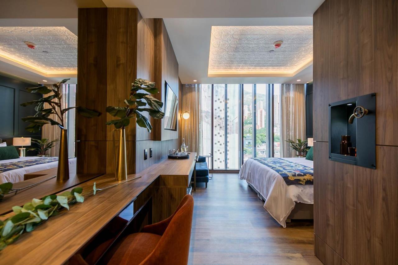 Hotel Marquee Medellin Bagian luar foto A suite at the hotel