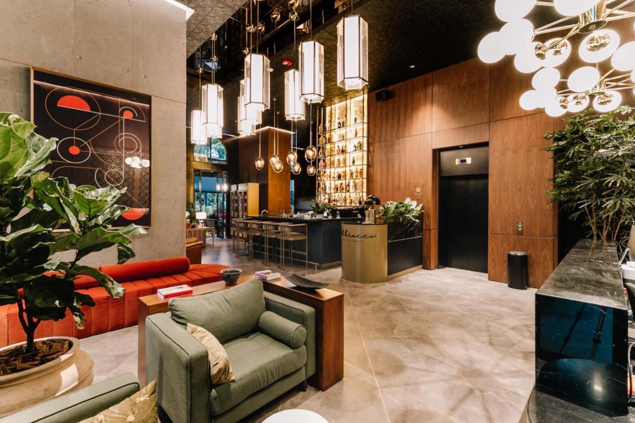 Hotel Marquee Medellin Bagian luar foto The lobby of the hotel